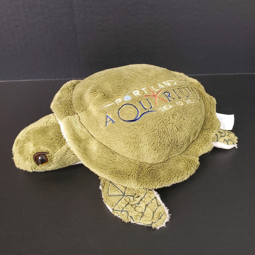 Wishpets Portland‎ Aquarium Sea Turtle Plush Jolene 10" Stuffed Animal Souvenir